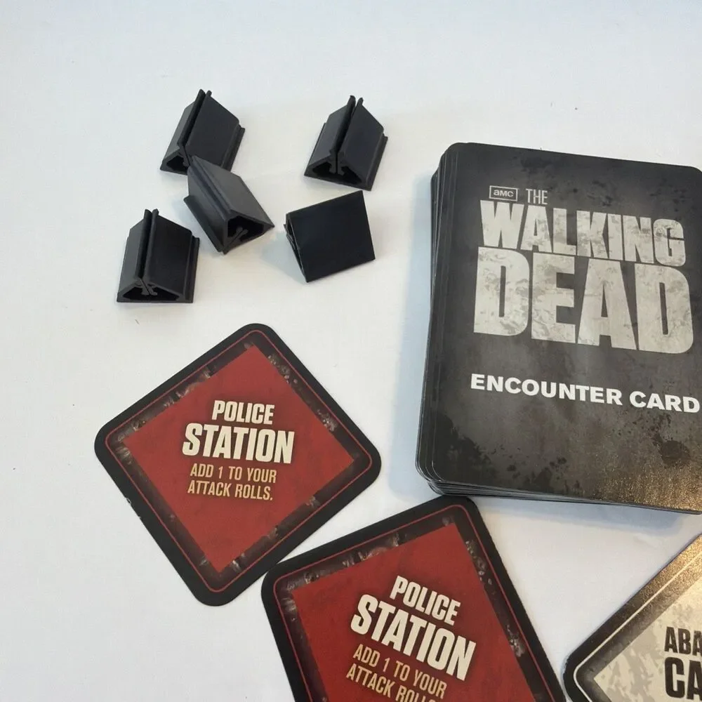 AMC The Walking Dead 2011 Board Game Replacement Parts Cards Tokens